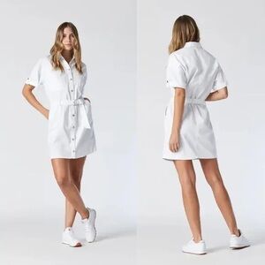 Nordstrom White Denim Dress